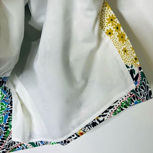 Moulinette Soeurs Anthropologie Floral Multicolored Pencil Skirt - Picture 7 of 10